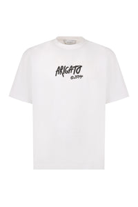 Cotton crew-neck T-shirt